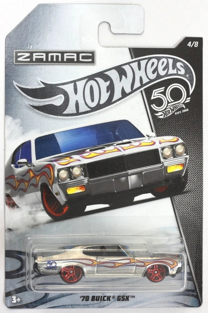 Hot Wheels 50th Anniversary ZAMAC Flames Series 2018 - FRN23-FRN24 - Full Set