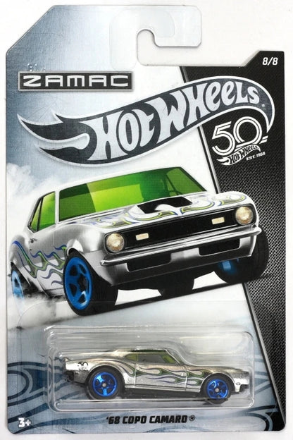 Hot Wheels 50th Anniversary ZAMAC Flames Series 2018 - FRN23-FRN24 - Full Set