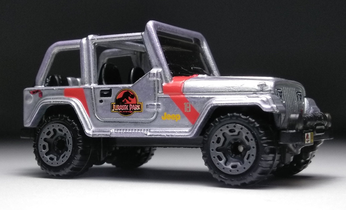 Hot Wheels id Jurassic Park Jeep HW Screen Time FXB42