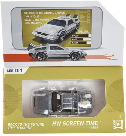 Hot Wheels id Back to the Future Time Machine HW Screen Time FXB44