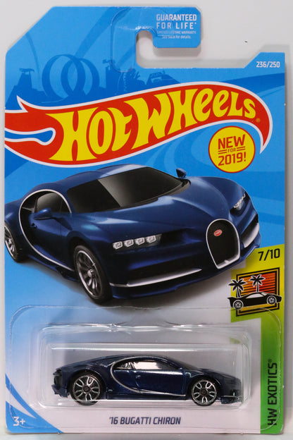 Hot Wheels '16 Bugatti Chiron HW Exotics FYB49