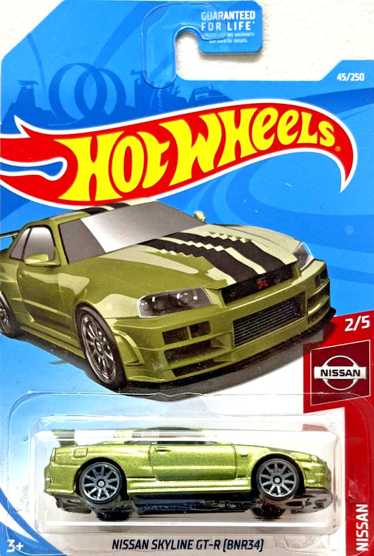 Hot Wheels Nissan Skyline GT-R (BNR34) FYC52