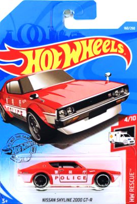 Hot Wheels Nissan Skyline 2000 GT-R FYG85