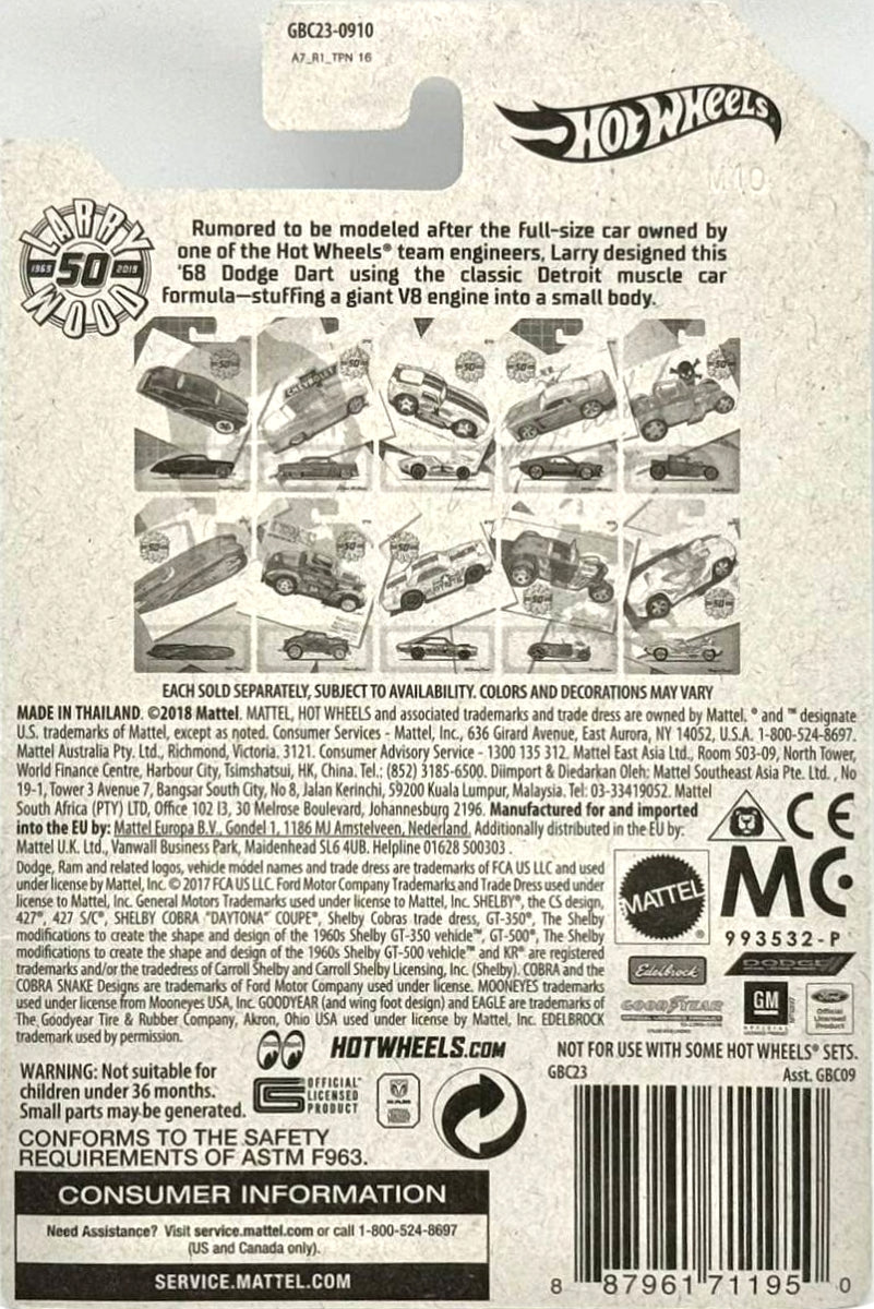 Hot Wheels American Steel Series 2023 - GRT01-HRR21 - Coffret complet