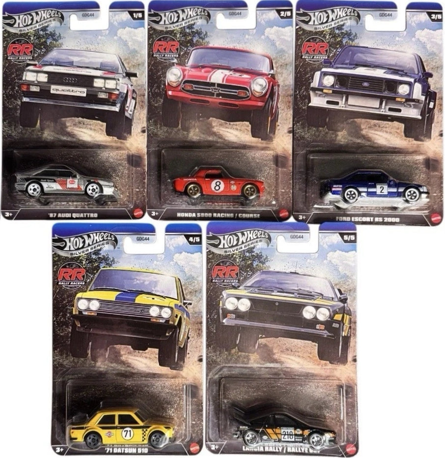 Hot Wheels Serie Escena Callejera de los 90 2025 - JCB57-GDG44 - Conjunto completo
