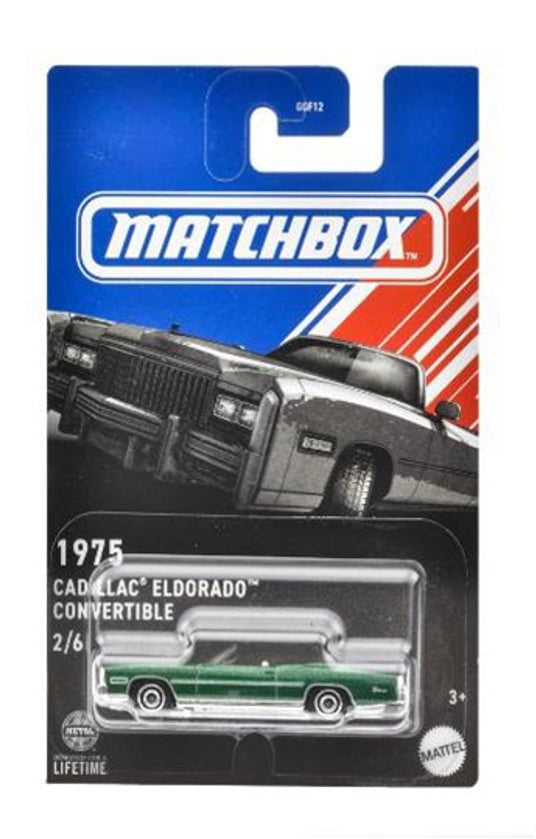 MATCHBOX American Convertibles Series GGF12-987D - Set of Six (6) Cars - Walmart Exclusive