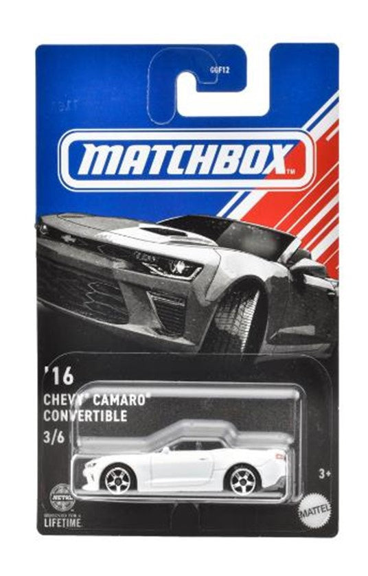 MATCHBOX American Convertibles Series GGF12-987D - Set of Six (6) Cars - Walmart Exclusive