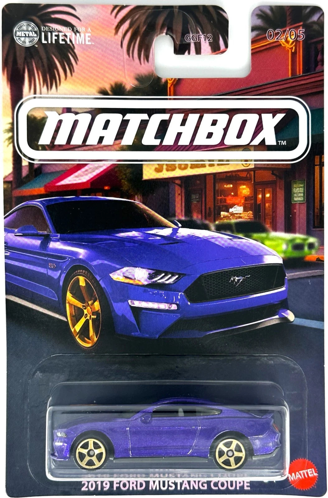 MATCHBOX American Convertibles Série GGF12-987D - Coffret de six (6) voitures - Exclusivité Walmart