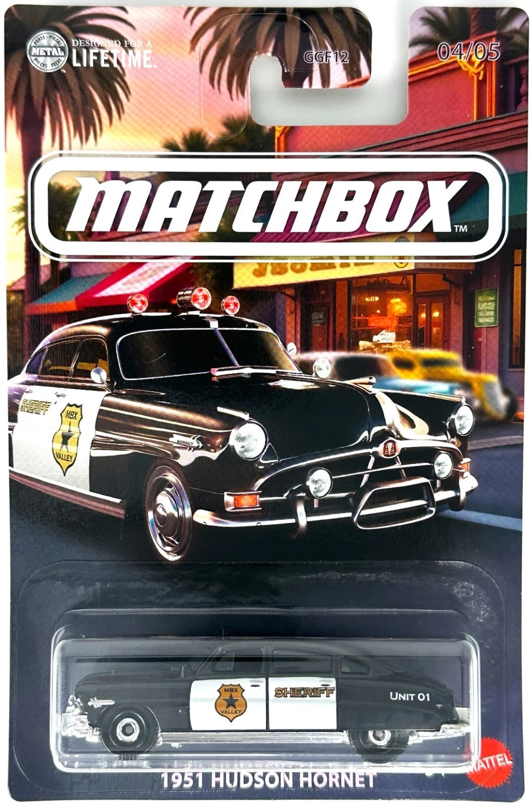 MATCHBOX American Convertibles Série GGF12-987D - Coffret de six (6) voitures - Exclusivité Walmart