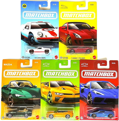 MATCHBOX American Convertibles Series GGF12-987D - Juego de seis (6) coches - Exclusivo de Walmart