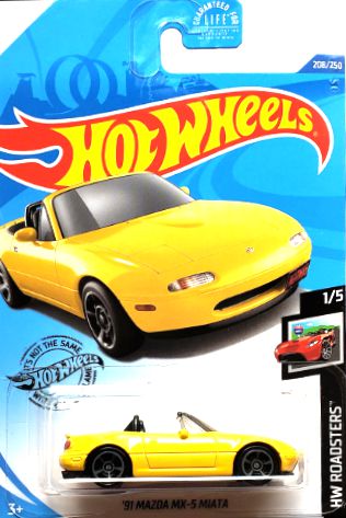 Hot Wheels '91 Mazda MX-5 Miata GHC71