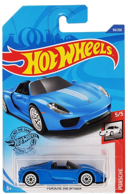 Hot Wheels Porsche 918 Spyder HW Porsche GHD22 - Plus (+) a Bonus Hot Wheel