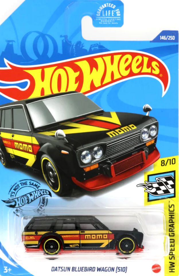 Hot Wheels Datsun Bluebird Wagon (510) GHF35