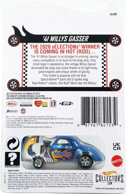 Hot Wheels Collectors RLC sELECTIONs ’41 Willys Gasser - GLH88