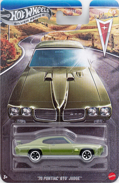 Hot Wheels Silver Series Pontiac 100th Anniversary Series (2026) - Full Set - GRT01-JKY09