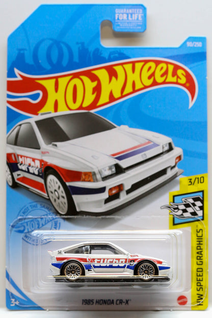 Hot Wheels 1985 Honda CR-X HW Speed Graphics GRY46