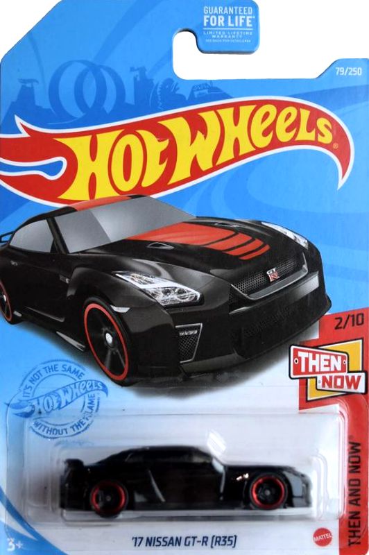 Hot Wheels '17 Nissan GT-R (R35) GTD41