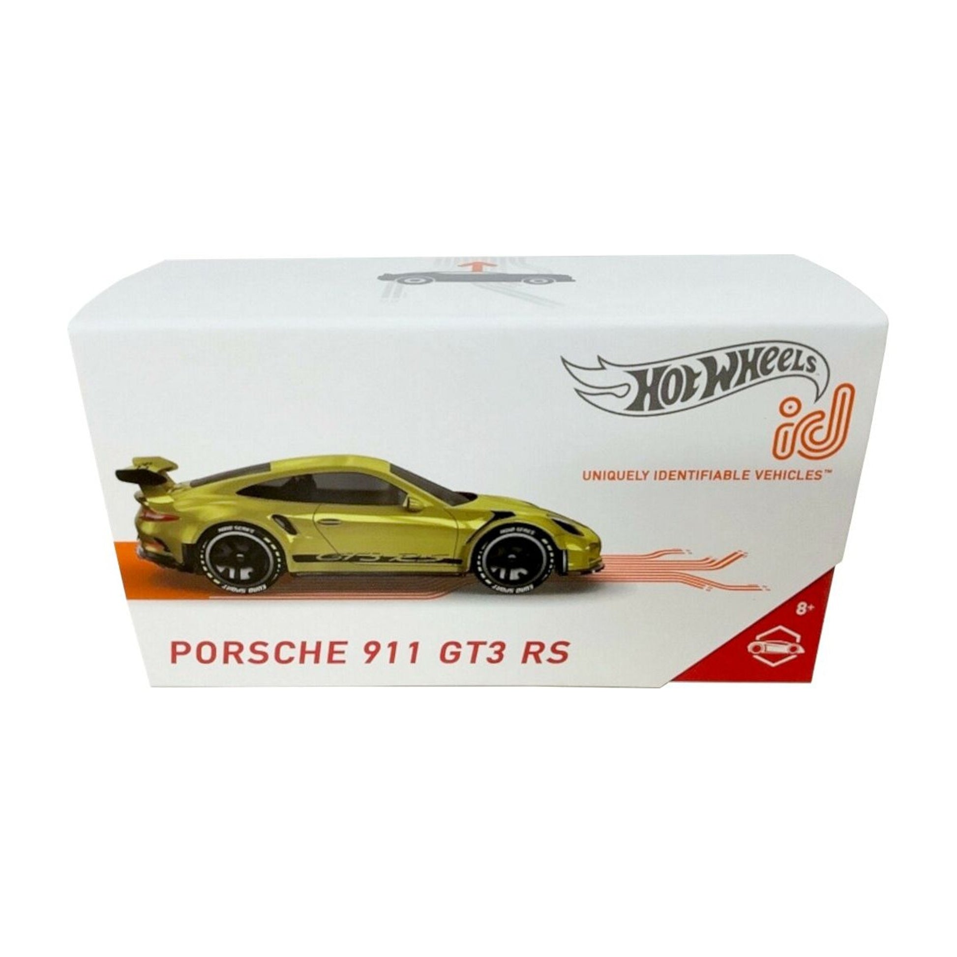 Hot Wheels id Porsche 911 GT3 RS HW Euro Sport HBG16 box front
