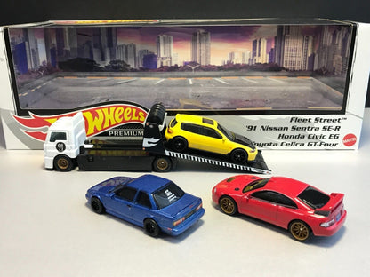 Hot Wheels Premium Japanese Tuners Display Collector Set 2022 - GMH39 - HCR53