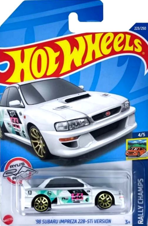 Hot Wheels '98 Subaru Impreza 22B-STi Version HCY04