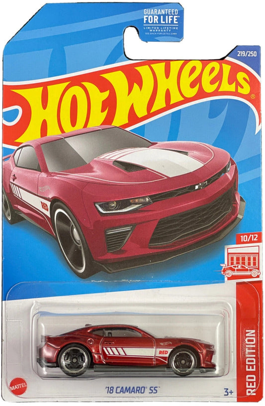 Hot Wheels '18 Camaro SS HW Red Edition HCY67 - Target Exclusive - Plus (+) a Bonus Hot Wheel
