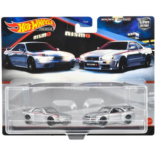 Pack de 2 voitures Hot Wheels Premium Culture – Audi S4 Quattro et Audi R8 LMS - JDY82