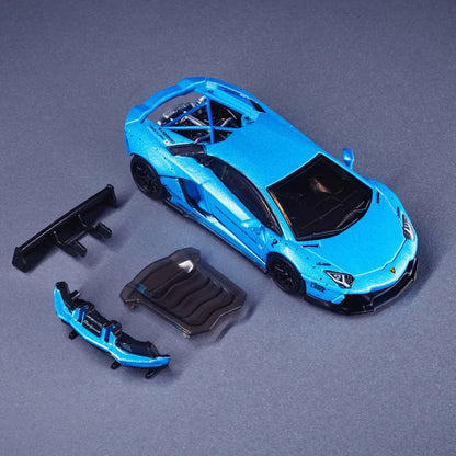 Hot Wheels Collectors Elite 64 Series LBWK Lamborghini Aventador LP 700-4 - HGW14