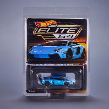 Hot Wheels Collectors Elite 64 Series LBWK Lamborghini Aventador LP 700-4 - HGW14