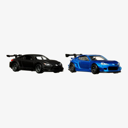 Hot Wheels Premium Car Culture 2-Pack – Lexus RC F GT3 and Pandem Subaru BRZ - HKF51