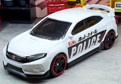 Hot Wheels 2018 Honda Civic Type R HW Rescue HKJ21 - Plus (+) a Bonus Hot Wheel