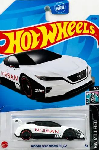Hot Wheels Nissan Leaf NISMO RC_02 HKK50