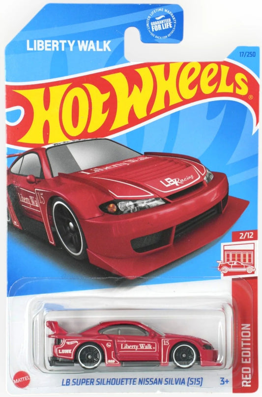 Hot Wheels LB Super Silhouette Nissan Silvia S15 HW Red Edition HKL52 Target Exclusive Sealed