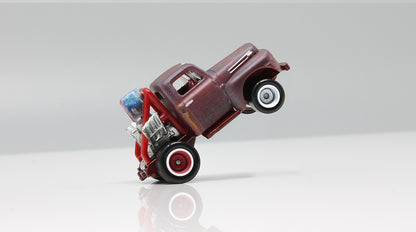 Hot Wheels 1950 Ford F6 Roadkill Stubby Bob HKN08 - Premium with Real Riders - Motor Trend