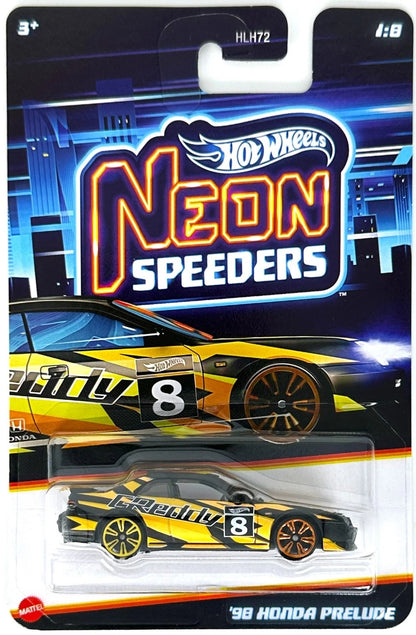 Hot Wheels Neon Speeders Series - 2024 Mix 2 - Exclusivo de Walmart - HLH72-HRW75 - Conjunto de ocho (8) autos