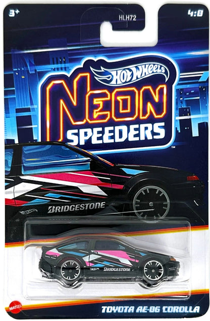Hot Wheels Neon Speeders Series - 2024 Mix 2 - Exclusivo de Walmart - HLH72-HRW75 - Conjunto de ocho (8) autos