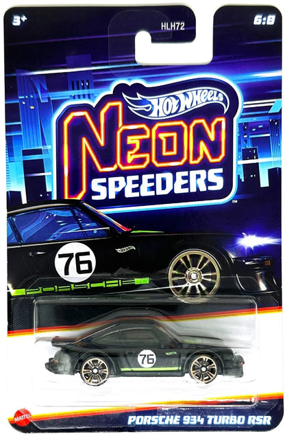 Hot Wheels Neon Speeders Series - 2024 Mix 2 - Exclusivo de Walmart - HLH72-HRW75 - Conjunto de ocho (8) autos