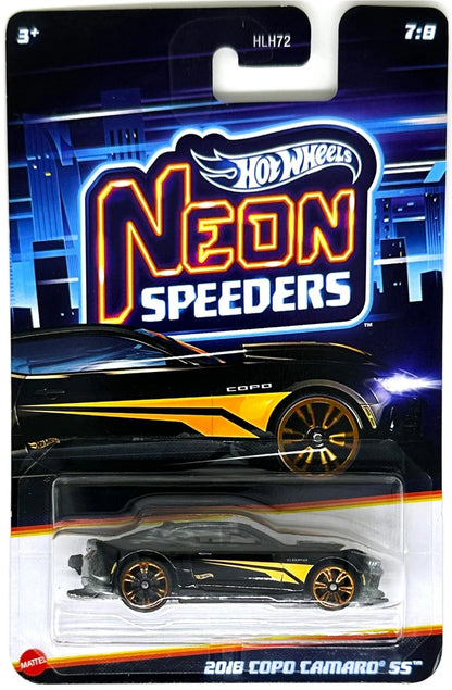 Hot Wheels Neon Speeders Series - 2024 Mix 2 - Exclusivo de Walmart - HLH72-HRW75 - Conjunto de ocho (8) autos