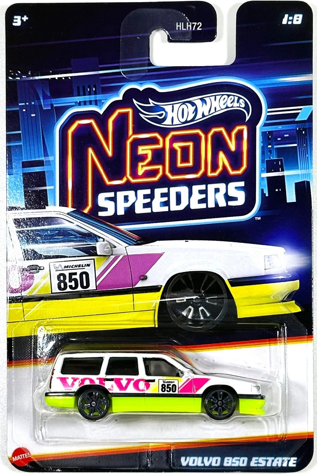 Hot Wheels Neon Speeders Series - 2024 Mix 2 - Exclusivo de Walmart - HLH72-HRW75 - Conjunto de ocho (8) autos