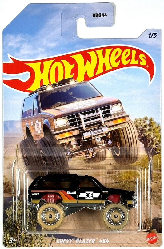 Hot Wheels Chevy Blazer 4×4 - Mud Runners Off-Road Series 2023 - HLK20