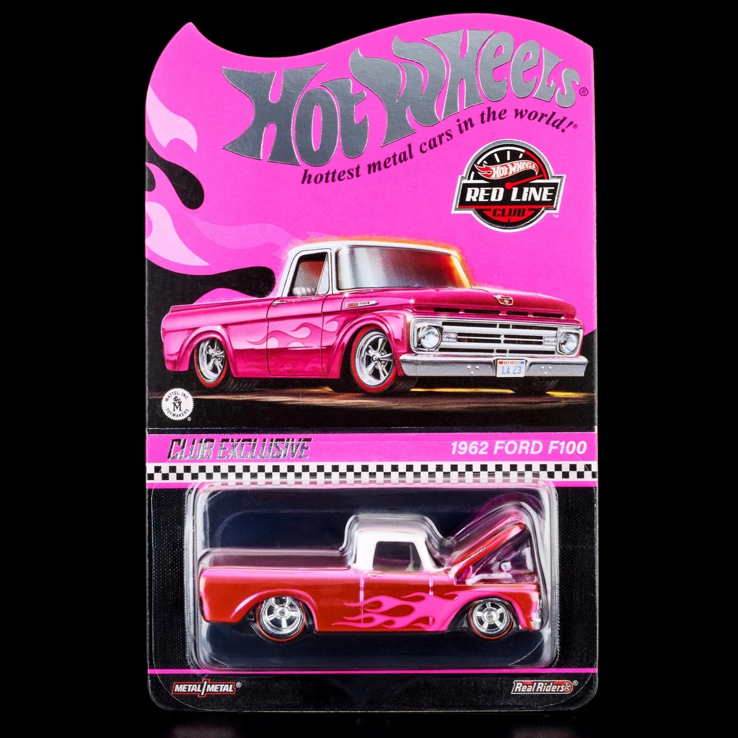 Hot Wheels Collectors RLC Exclusive Pink Edition 1962 Ford F100 - HNL11