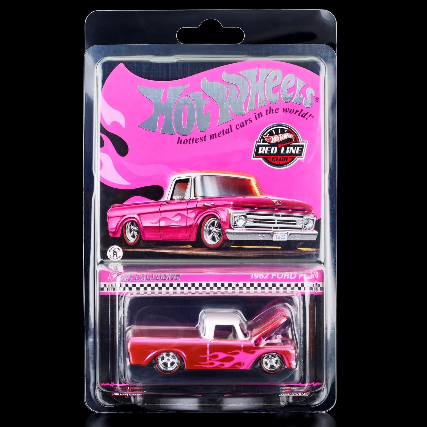 Hot Wheels Collectors RLC Exclusive Pink Edition 1962 Ford F100 - HNL11