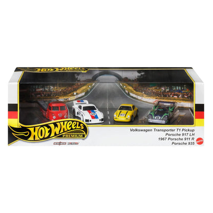 Hot Wheels Premium Collector Display Set 2024, Porsche Nurburgring - HRT54 - German Racers