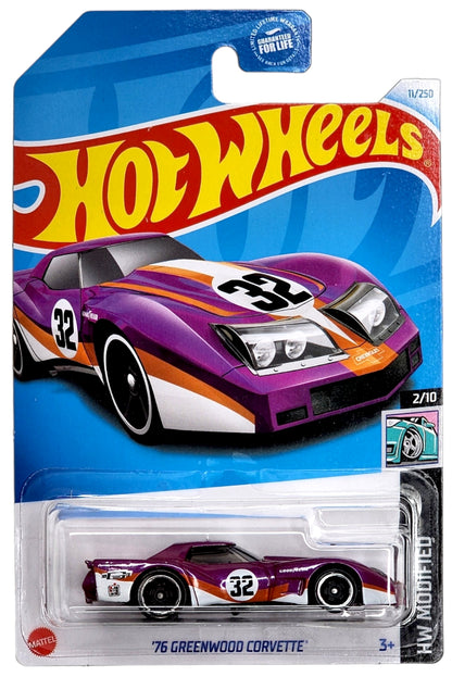 Hot Wheels '76 Greenwood Corvette HW Modified - HTB67