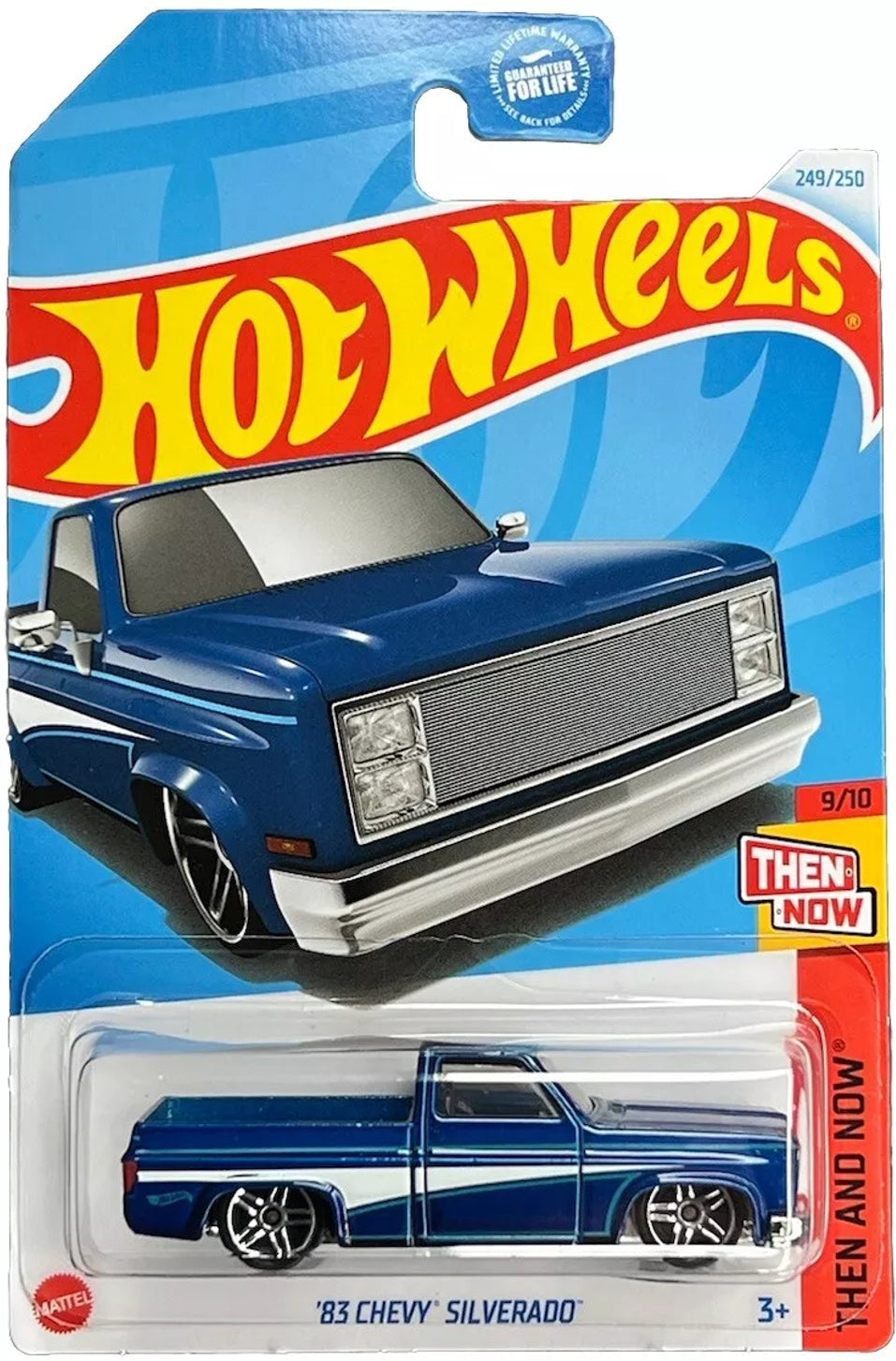 Hot Wheels '83 Chevy Silverado HW Then and Now HTC73