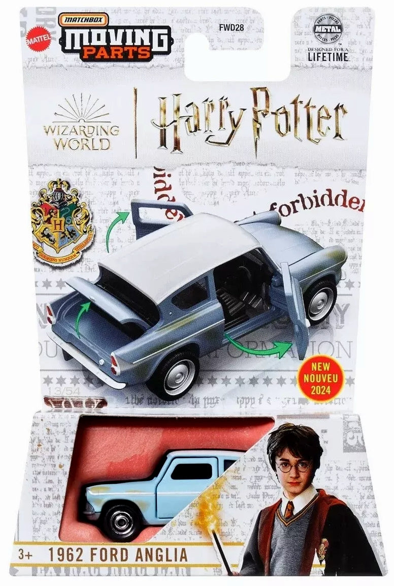 MATCHBOX 1962 Ford Anglia HVM71 - Moving Parts Series - Harry Potter