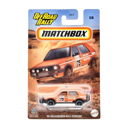 MATCHBOX Off Road Rally II Series 2024 - HVT01-GGF12 - Set of Six (6) - Walmart Exclusive