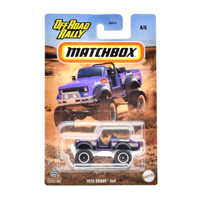 MATCHBOX Off Road Rally II Series 2024 - HVT01-GGF12 - Set of Six (6) - Walmart Exclusive