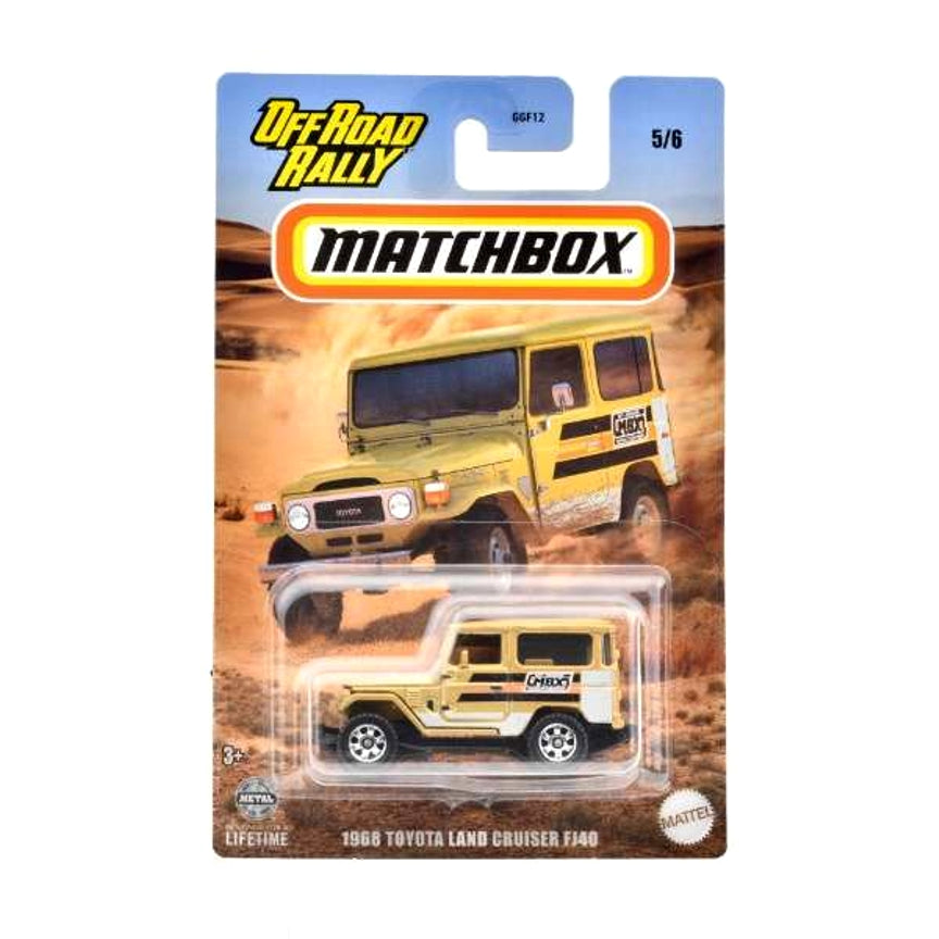 MATCHBOX Off Road Rally II Series 2024 - HVT01-GGF12 - Set of Six (6) - Walmart Exclusive