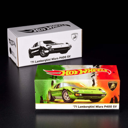 Hot Wheels Collectors '71 Lamborghini Miura P400 SV - HWF11
