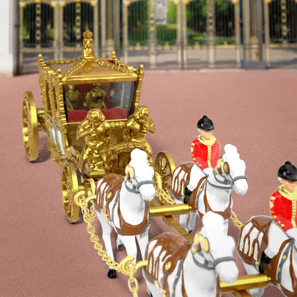 MATCHBOX Collectors Coronation 1762 Gold State Coach - HWJ96